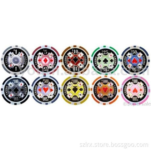 Chips,Sticker Chips,Laser Chips,ABS Chips ,Printing Chips ,Casino items ,game tables